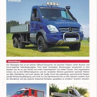 Oberaigner 6x6 Prototyp ( Deutschland ) 2012 , 2 Seiten