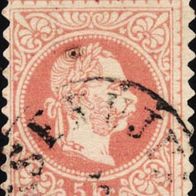 Briefmarke Österreich MI 37 I o