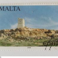 Malta, Jahr 2009, gestempelt, Aussichtsturm