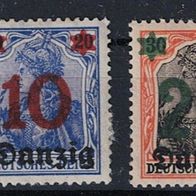 Los H24083: Danzig Mi. 16/20 *