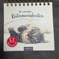 Die schönsten Katzenweisheiten 53 Postkarten