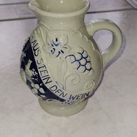 Stein Krug für Wein