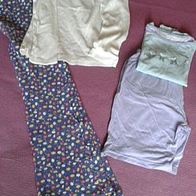 2 x für Mädchen - Schlafanzug & Shorty - Gr. 134 / 140