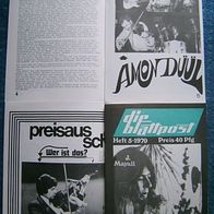 Fanmagazin aus 1970 - JOHN MAYALL, AMON DÜÜL, Hair, Roy Black, Xhol Caravan
