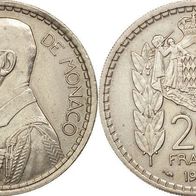 Monaco 20 Francs 1947 Fürst LOUIS II. (1922-1949)