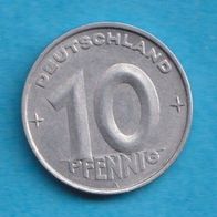 DDR 10 Pfennig 1953 A