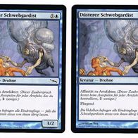 2x "Düsterer Schwebgardist" Common aus "Mirrodin", ungespielt
