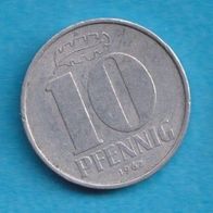 DDR 10 Pfennig 1967 A