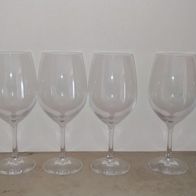 Set größere Rotweingläser - Weißweingläser