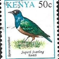 Kenya Freimarke " Vögel " Michelnr. 573 o