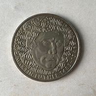 5 DM Gedenkmünze BRD Martin Luther 1983 Stempelglanz, Sondergedenkprägung "G“