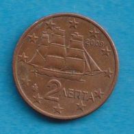 Griechenland 2 Cent 2009