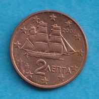 Griechenland 2 Cent 2008