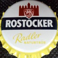 Rostocker Radler Naturtrüb Bier Brauerei Kronkorken 2016 Kronenkorken neu + unbenutzt