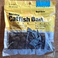 Neu! 175g Catfisch Bait Pellets Berkley CBB Wels Waller Karpfen Farbe: Braun