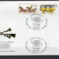 BRD / Bund 1985 Ausstellungsbeleg Nr. 6 Naposta 85 mit W Zd 5 Sonderstempel