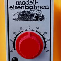 Fleischmann Bühler MSF 6735, Fahrpult 230 V, 14 V 0,6 A, 14 V = 0,6 A, super
