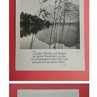 Bergsee & Spruch / Gottes Herrlichkeit - (1970] - (D-H-Motiv037) Karte Nr.: 6212