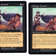 2x "Giftiger Gestank", Common aus "Abrechnung", sehr wenig gespielt