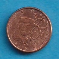 Frankreich 1 Cent 2020