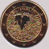 2008 Finnland 2 Euro 60 Jahre Menschenrechte vergoldet