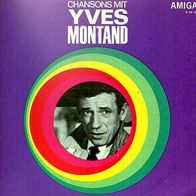 Chansons mit Yves Montand LP Amiga