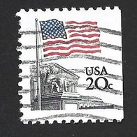 USA Freimarke " Flagge " 1522 DR o