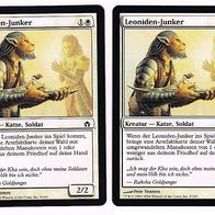 2x "Leoniden-Junker", Common aus "Fünfte Morgenröte", ungespielt