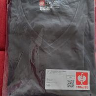 Engelbert Strauss T-Shirt mit V Neck in Größe 2XL , schwarz