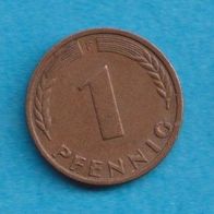 1 Pfennig 1966 F