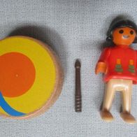 Playmobil Indianer Kind mit Trommel und Trommelstock