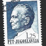 Jugoalavien Freimarke " Präsident Tito " Michelnr. 1287 o