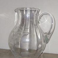 vintage Glaskrug für Wein