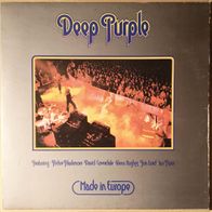 Deep Purple - Made In Europe (1977) unique Yugoslavia gatefold cover LP Jugoton