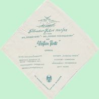 Weiße Flotte 1961/ 1962 MS Seebad Binz und MS Heringsdorf Silvesterfahrt Mitropa