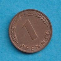 Deutschland 1 Pfennig 1972 F