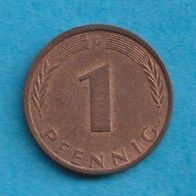 Deutschland 1 Pfennig 1972 G