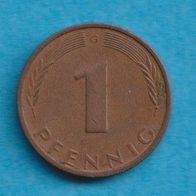 1 Pfennig 1971 G