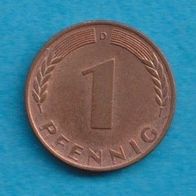1 Pfennig 1970 D