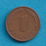 Deutschland 1 Pfennig 1969 J