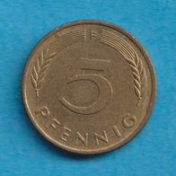 5 Pfennig 1988 F