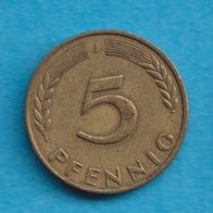 5 Pfennig 1970 J