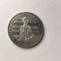 5-DM-Gedenkmünze "Mendelsson Bartholdi" 1984 J - bankfrisch