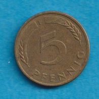 5 Pfennig 1981 F