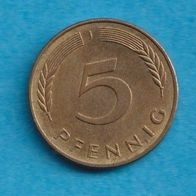 5 Pfennig 1986 J