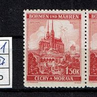 Los H 16431: Böhmen & Mähren Mi. 30 * * Paar
