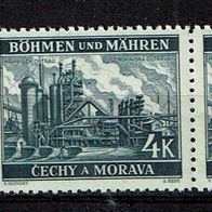 Los H 16435: Böhmen & Mähren Mi. 34 * * Paar