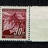 Los H 16441: Böhmen & Mähren Mi. 23 ZW * * ndgz