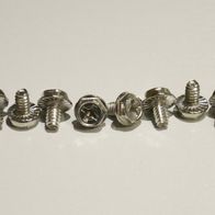 36 PC Gehäuse-Schrauben UNC #6-32, Desktop Computer Netzteil, Außensechskant