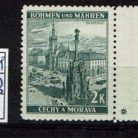 Los H 16444: Böhmen & Mähren Mi. 31 LW * *